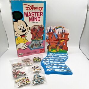 1978 Walt Disney Mastermind Board Game B255 Invicta Games Mickey Minnie Mouse